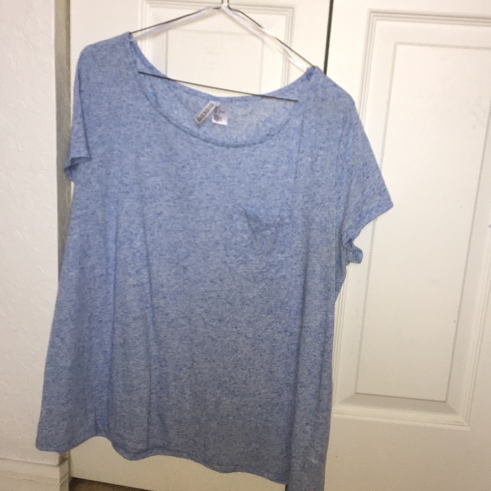 basic blue t-shirt